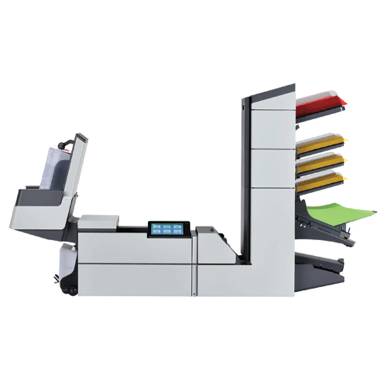 Formax 6406 Mid-Volume Folder Inserter – Six Station (2 Special Feeders & 4 Standard Feeders)
